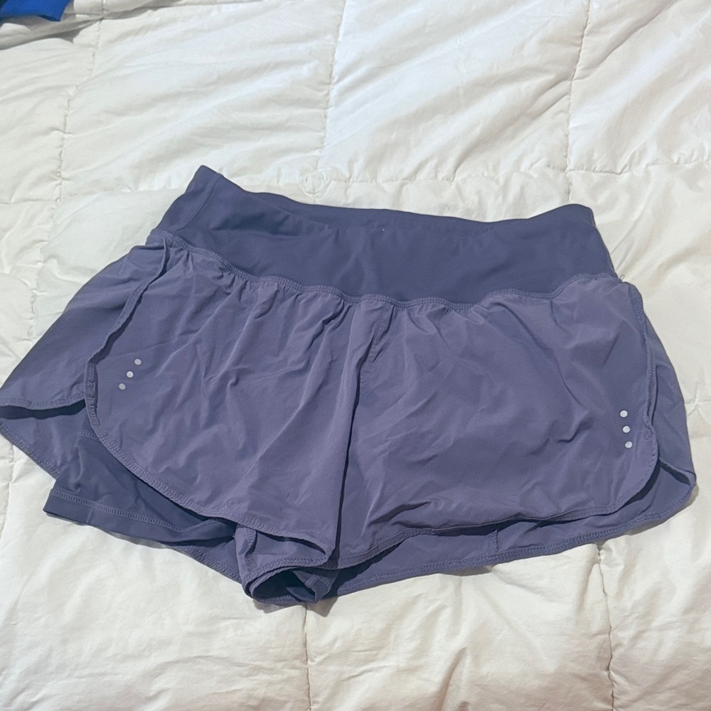 Women's Purple Athletic Shorts